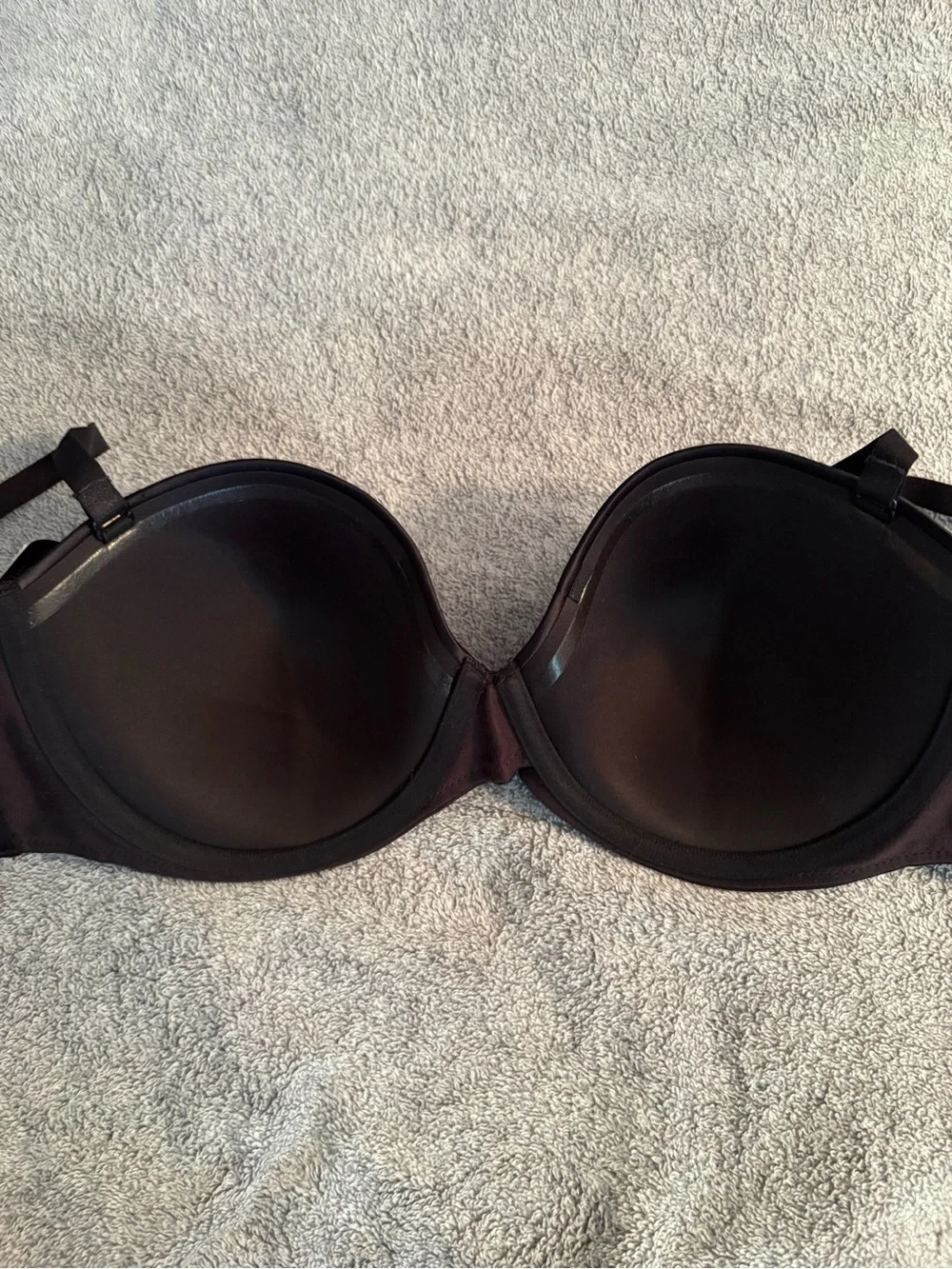 NWT Maidenform 12-Way Adjustable Straps Bra 38D Black Strapless